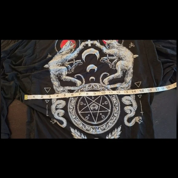 Limited Rare Like New Killstar Varg Kimono Batwing Sleeve, Top /Dress - Picture 5 of 7